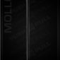 Mollona Back to Back Pair - pp-256-c-matted-black-polish-%d1%8432mm-l1000mm-cc970mm