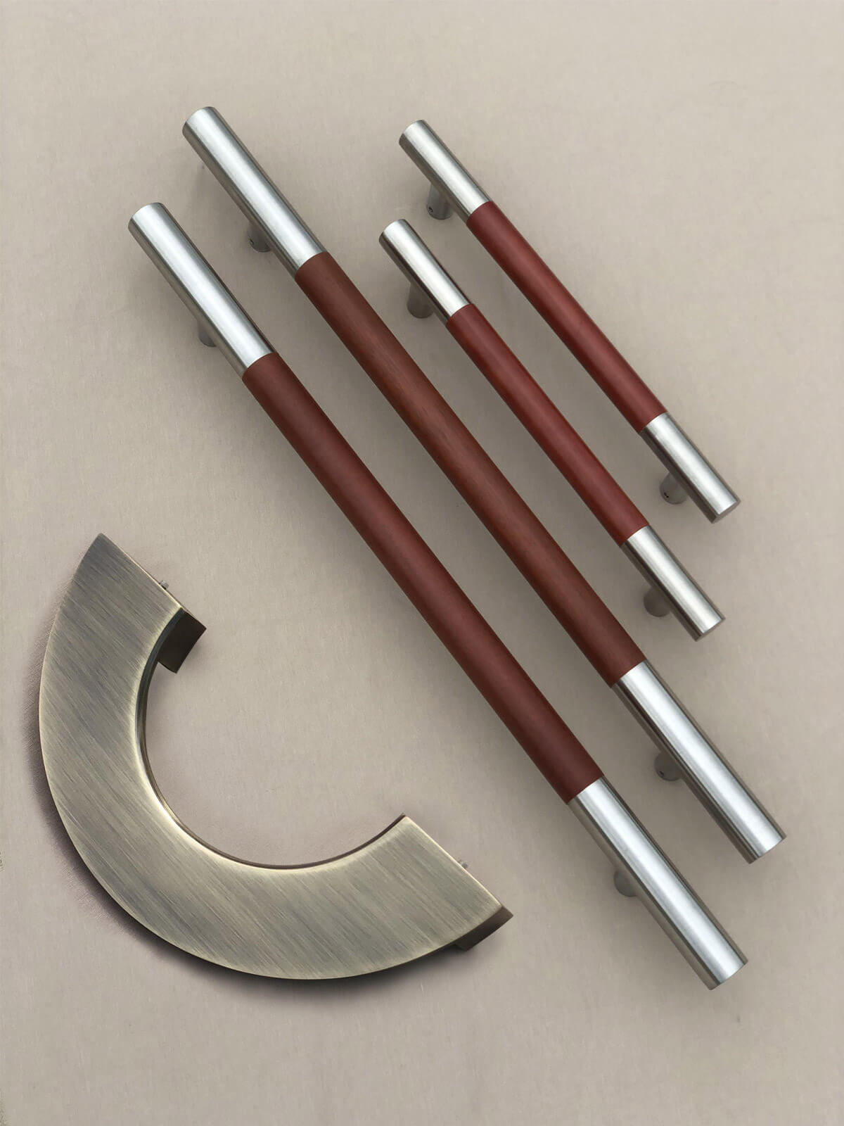 Custom made door handles by Push or Pull